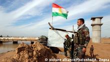 Irak Peschmerga Kämpfer bei Kirkuk