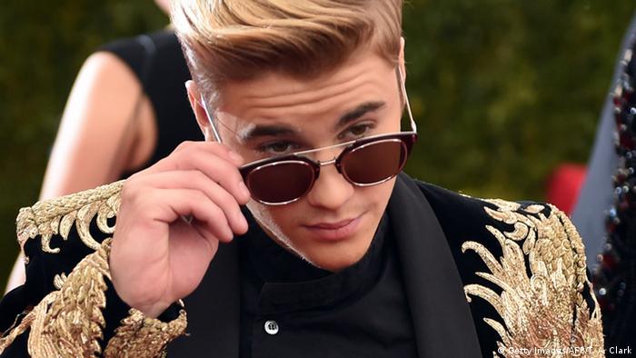 Met Gala 2015 - Justin Bieber (Getty Images/AFP/T. A. Clark)