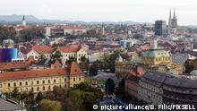 Kroatien - Stadtansicht von Zagreb (picture-alliance/B. Filic/PIXSELL)
