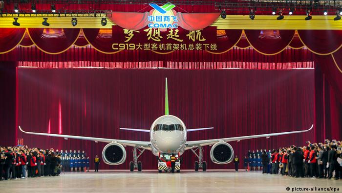 Lançamento do jato C919 : O primeiro avião de passageiros “MADE IN CHINA”