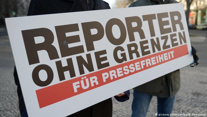 Deutschland Reporter ohne Grenzen (picture alliance/dpa/B. Pedersen)