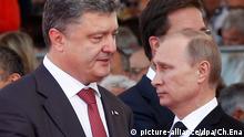 Petro Poroshenko Wladimir Putin Ukraine Russland Konflikt