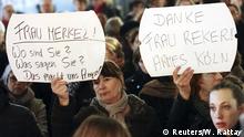 Deutschland Köln Proteste nach sexuellen Übergriffen