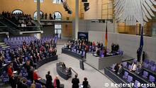 Deutschland Bundestagsdebatte Schweigeminute Anschlag in Istanbul