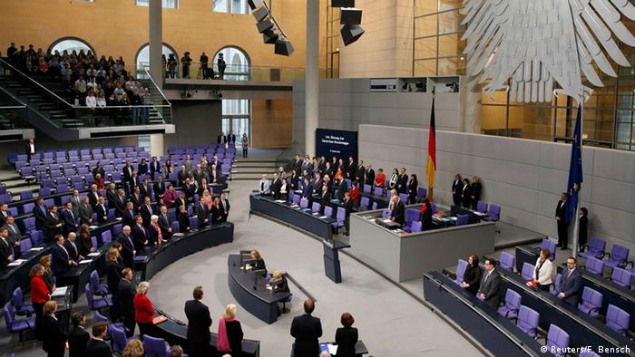 El Parlamento, o Bundestag alemán. 