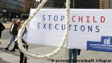 Symbolbild Amnesty International Hinrichtungen von Kindern im Iran