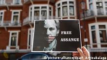 London ecuadorianische Botschaft Julian Assange