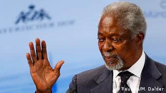 Annan at München Sicherheitskonferenz - Kofi Annan (Reuters/M. Dalder)