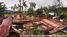 Fidschi-Inseln Zyklon Winston Zerstörung