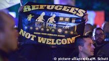 Symbolbild Flüchtlingsgegner Pegida AFD Rechte