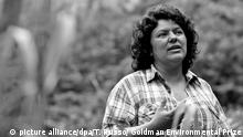 Honduras Berta Caceres Nachruf