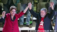 Brasilien Sao Paula PT Parteitag Dilma Rousseff Luiz Inacio Lula