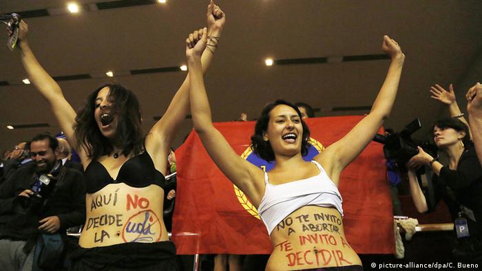 Verabschiedung des Gesetzes Abtreibung in Chile (picture-alliance/dpa/C. Bueno)