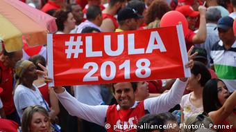 Simpatizantes de Lula.