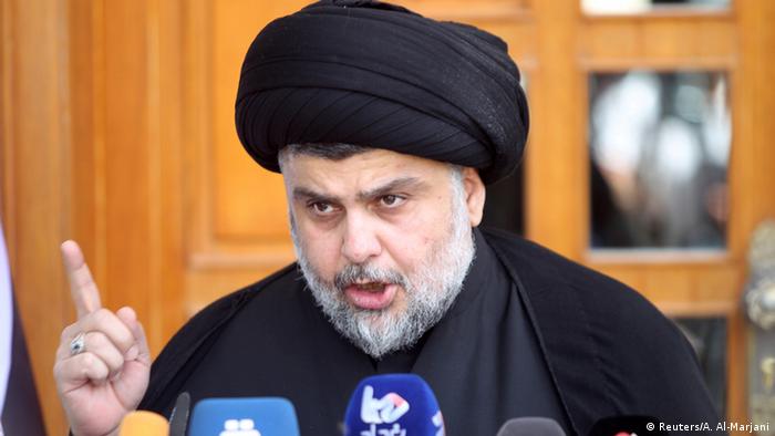 Irak Muktada al-Sadr PK in Bagdad (Reuters/A. Al-Marjani)