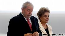 Brasilien Dilma Rousseff und Luiz Inacio Lula da Silva