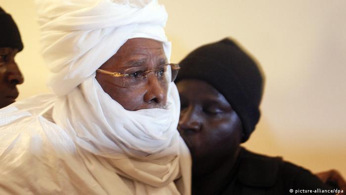 Tschad Diktator Hissene Habre (picture-alliance/dpa)