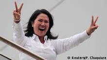 Peru Keiko Fujimori Wahlen in Lima