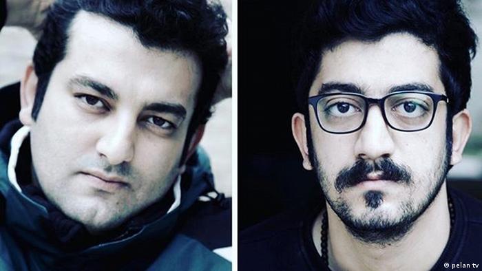 Iran Dichter Mehdi und Hossein Rajabian (pelan tv)