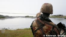 Nigeria Soldaten in Gokana