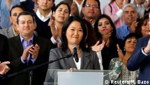 Peru Wahlniederlage von Keiko Fujimori