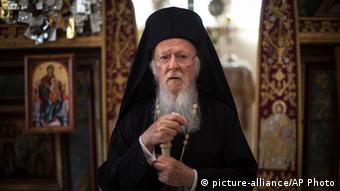 Panorthodoxes Konzil auf Kreta Patriarch Bartholomäus I. (picture-alliance/AP Photo)