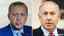 Recep Tayyip Erdoğan und Benjamin Netanjahu KOMBI