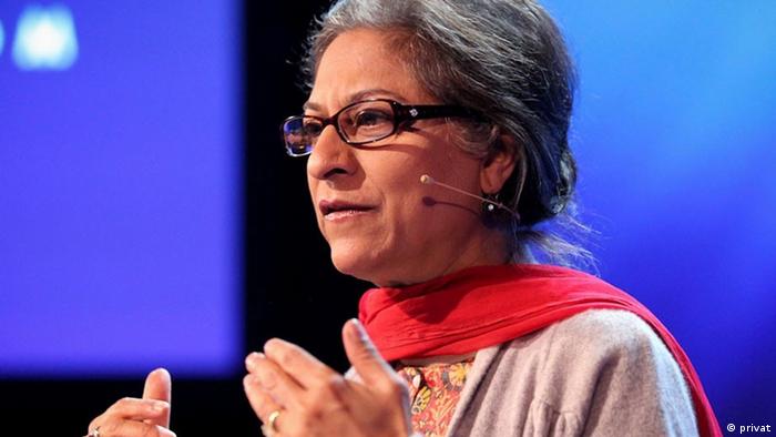 Asma Jahangir eine renommierte Menschenrechtsaktivistin (privat)