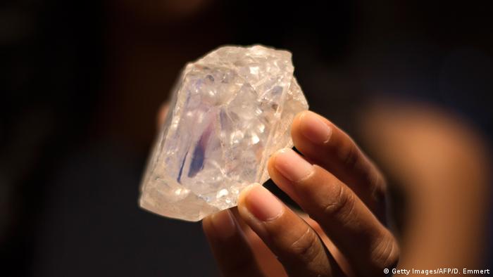 The 1,109 carat Lesedi La Rona diamond discovered in Botswana