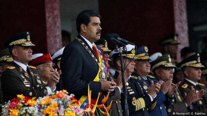 Venezuela Militärparade Unabhängigkeitstag Nicolas Maduro (Reuters/C.G. Rawlins)