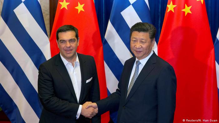 China griechischer Premierminister Alexis Tsipras & Xi Jinping (Reuters/N. Han Guan)