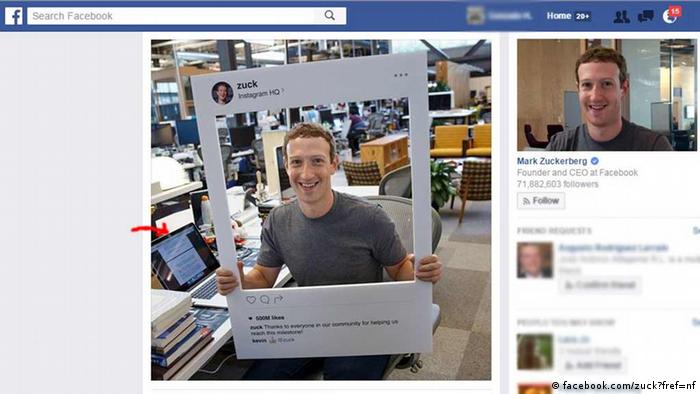 USA Facebook-Chef Mark Zuckerberg klebt die Kamera und das Mikrofon seines Laptops ab