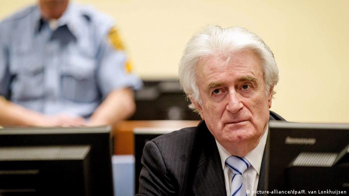 Den Haag Bosnien Niederlande Radovan Karadzic Internationaler Strafgerichtshof (picture-alliance/dpa/R. van Lonkhuijsen)