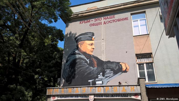 Imagen de Putin en Crimea.
