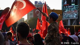 Türkei - Pro-Erdogan Demos in der Türkei (DW/D. Cupolo)