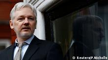 Julian Assange London Großbritannien