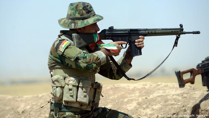 Irak Angriffsvorbereitungen auf Mossul (picture-alliance/dpa/H. Huseyin)