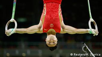 Chinese athlete at Rio Olympics in 2016