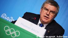 Olympia 2016 20 08 Brasilien Rio Thomas Bach IOC Pressekonferenz