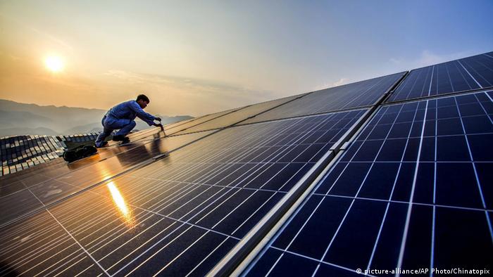 солнечные батареи в Китае