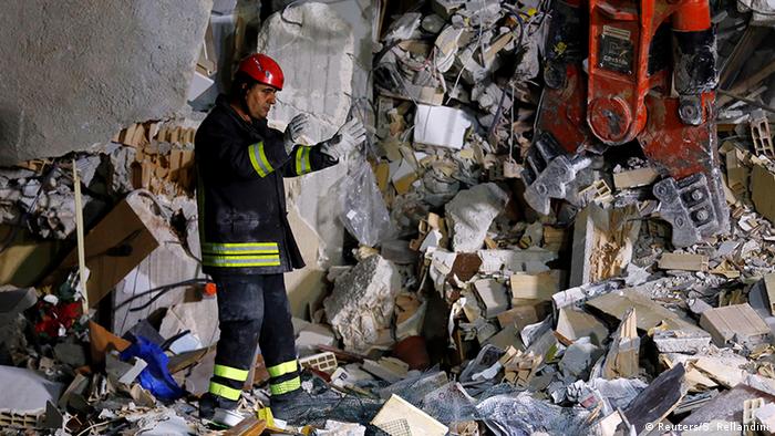 Italien Erdbeben Amatrice Rettungsaktion