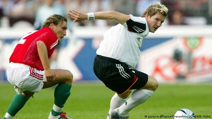 Deutschland Bastian Schweinsteiger im Test-Länderspiel 2005
