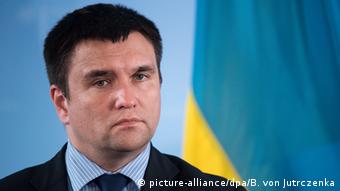 Ukraine Pawlo Klimkin Außenminister (picture-alliance/dpa/B. von Jutrczenka)