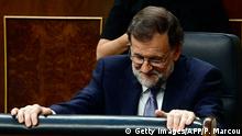 Spanien Mariano Rajoy im Spanischen Kongress in Las Cortes