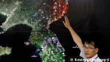 Südkorea Seoul - Erdbebenmessung nach Nordkoreanischem Atomwaffentest