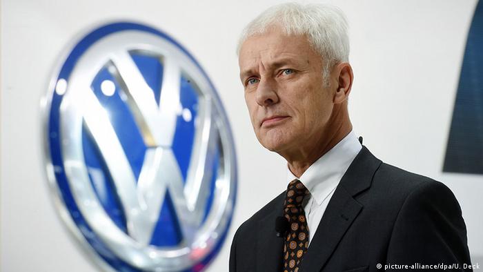 Matthias Müller, gerente general de Volkswagen