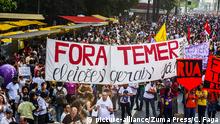 Brasilien Proteste pro Dilma Rousseff in Sao Paolo