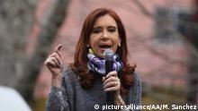 Argentinien ehemalige Präsidentin Cristina Fernandez de Kirchner