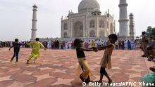 Eid al-Adha Islamisches Opferfest in Agra Taj Mahal Kinder