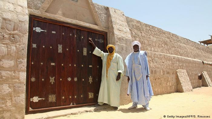 Mali restaurierte Moschee in Timbuktu (Getty Images/AFP/S. Rieussec)